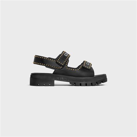 celine dad sandal|Celine chunky sandals.